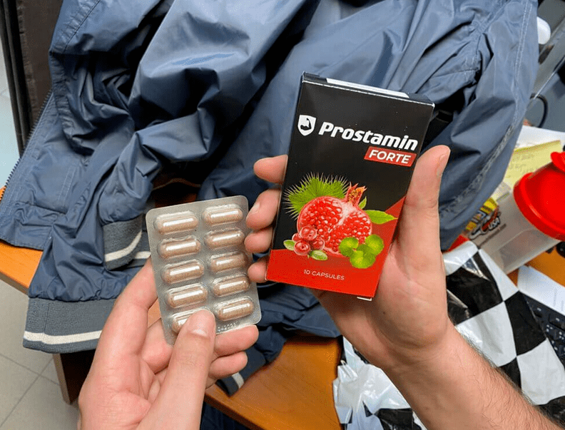 Arrival of the package with Prostamin Forte