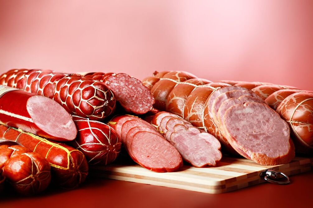 Sausage as a forbidden food for prostatitis