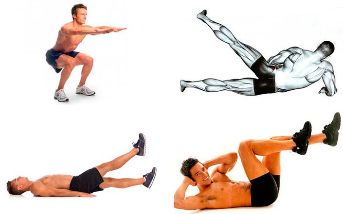 Exercises for the treatment of prostatitis