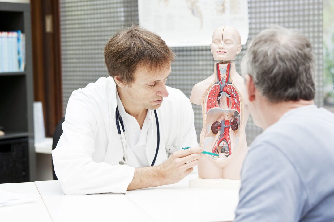 consultation with a doctor for prostatitis