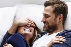 A man with an abacterial form of prostatitis benefits from intimacy with a woman