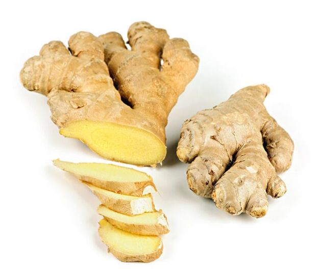 Ginger root relieves inflammation and brings relief to prostatitis patients