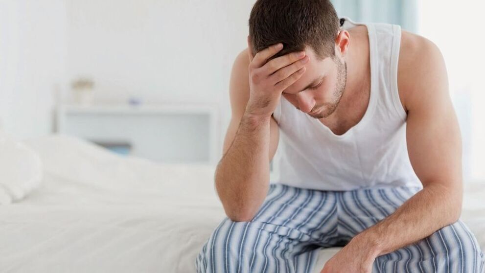 General weakness and impaired potency are common symptoms of prostatitis